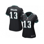 Women's Nike Philadelphia Eagles #13 Mack Hollins Limited Black Alternate NFL Jersey