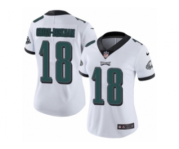 Women's Nike Philadelphia Eagles #18 Dorial Green-Beckham Vapor Untouchable Limited White NFL Jersey