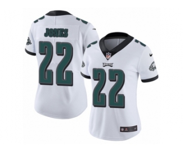 Women's Nike Philadelphia Eagles #22 Sidney Jones Vapor Untouchable Limited White NFL Jersey