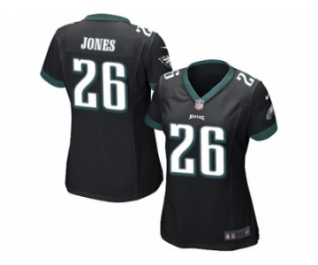 Women's Nike Philadelphia Eagles #26 Sidney Jones Limited Black Alternate NFL Jersey