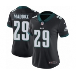 Women's Nike Philadelphia Eagles #29 Avonte Maddox Black Alternate Vapor Untouchable Limited Player NFL Jersey