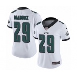 Women's Nike Philadelphia Eagles #29 Avonte Maddox White Vapor Untouchable Limited Player NFL Jersey