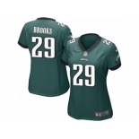 Women's Nike Philadelphia Eagles #29 Terrence Brooks Game Midnight Green Team Color NFL Jersey