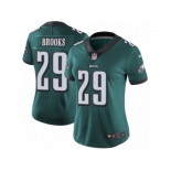 Women's Nike Philadelphia Eagles #29 Terrence Brooks Vapor Untouchable Limited Midnight Green Team Color NFL Jersey