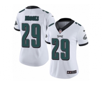 Women's Nike Philadelphia Eagles #29 Terrence Brooks Vapor Untouchable Limited White NFL Jersey