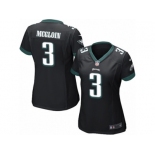 Women's Nike Philadelphia Eagles #3 Matt McGloin Limited Black Alternate NFL Jersey