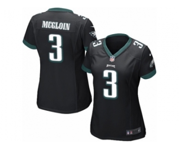 Women's Nike Philadelphia Eagles #3 Matt McGloin Limited Black Alternate NFL Jersey