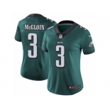 Women's Nike Philadelphia Eagles #3 Matt McGloin Vapor Untouchable Limited Midnight Green Team Color NFL Jersey