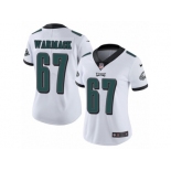 Women's Nike Philadelphia Eagles #67 Chance Warmack Vapor Untouchable Limited White NFL Jersey