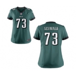 Women's Nike Philadelphia Eagles #73 Isaac Seumalo Midnight Green Team Color NFL Jersey