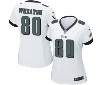 Women's Nike Philadelphia Eagles #80 Markus Wheaton Game White NFL Jersey