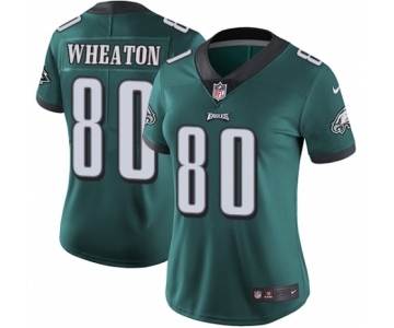 Women's Nike Philadelphia Eagles #80 Markus Wheaton Midnight Green Team Color Vapor Untouchable Limited Player NFL Jersey