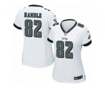 Women's Nike Philadelphia Eagles #82 Rueben Randle Limited White NFL Jersey