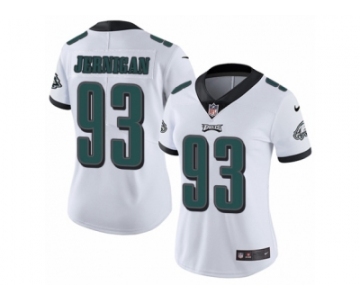 Women's Nike Philadelphia Eagles #93 Timmy Jernigan Vapor Untouchable Limited White NFL Jersey