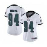 Women's Nike Philadelphia Eagles #94 Haloti Ngata White Vapor Untouchable Limited Player NFL Jersey