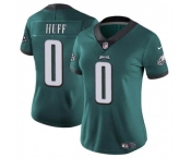 Women's Philadelphia Eagles #0 Bryce Huff Green Vapor Untouchable Limited Football Stitched Jersey