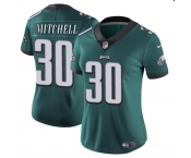 Women's Philadelphia Eagles #30 Quinyon Mitchell Green 2024 Draft Vapor Untouchable Limited Football Stitched Jersey