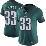 Women's Philadelphia Eagles #33 Cooper DeJean Green 2024 Draft Vapor Untouchable Limited Football Stitched Jersey