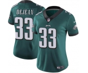 Women's Philadelphia Eagles #33 Cooper DeJean Green 2024 Draft Vapor Untouchable Limited Football Stitched Jersey