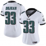 Women's Philadelphia Eagles #33 Cooper DeJean White 2024 Draft Vapor Untouchable Limited Football Stitched Jersey