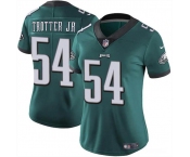 Women's Philadelphia Eagles #54 Jeremiah Trotter Jr Green 2024 Draft Vapor Untouchable Limited Football Stitched Jersey