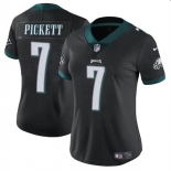 Women's Philadelphia Eagles #7 Kenny Pickett Black Vapor Untouchable Limited Football Stitched Jersey