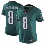 Women's Philadelphia Eagles #8 Chauncey Gardner-Johnson Green Vapor Untouchable Limited Football Stitched Jersey