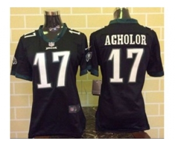 nike women nfl jerseys philadelphia eagles #17 agholor black[nike[agholor]