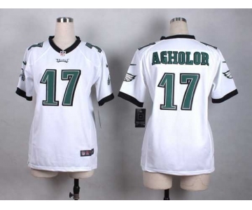 nike women nfl jerseys philadelphia eagles #17 agholor white[nike[agholor]