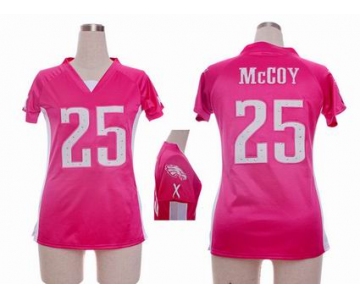 nike women nfl jerseys philadelphia eagles #25 mccoy pink[draft him ii top]