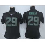 nike women nfl jerseys philadelphia eagles #29 murray black[nike impact limited][murray]