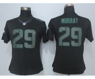 nike women nfl jerseys philadelphia eagles #29 murray black[nike impact limited][murray]