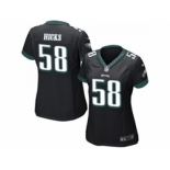 nike women nfl jerseys philadelphia eagles #58 jordan hicks black[nike][hicks]