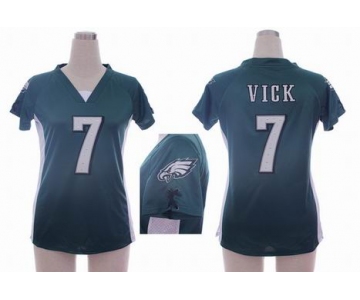 nike women nfl jerseys philadelphia eagles #7 vick green[draft him ii top]