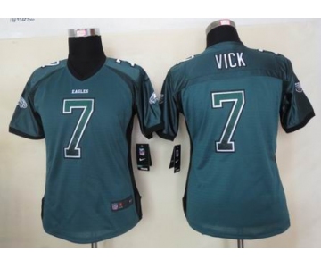 nike women nfl jerseys philadelphia eagles #7 vick green[nike drift fashion]