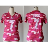 nike women nfl jerseys philadelphia eagles #7 vick pink[fashion camo]