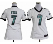 nike women nfl jerseys philadelphia eagles #7 vick white[nike]