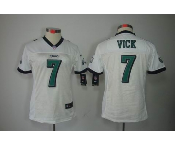 nike women nfl jerseys philadelphia eagles #7 vick white[nike]