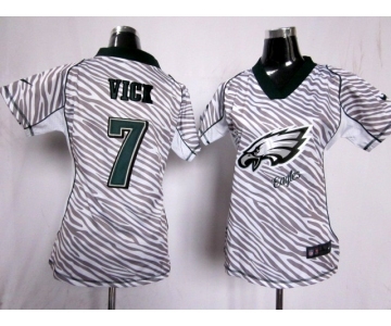 nike women nfl jerseys philadelphia eagles #7 vick[fem fan zebra]