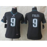 nike women nfl jerseys philadelphia eagles #9 foles black[nike]