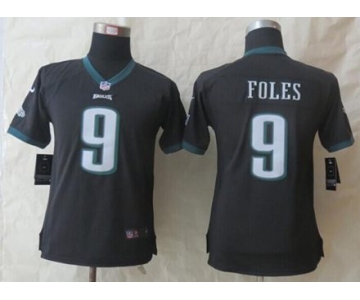 nike women nfl jerseys philadelphia eagles #9 foles black[nike]