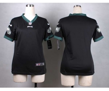 nike women nfl jerseys philadelphia eagles blank black[nike]