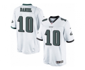 Youth Nike Philadelphia Eagles #10 Chase Daniel Limited White NFL Jersey