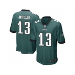 Youth Nike Philadelphia Eagles #13 Nelson Agholor Midnight Green Team Color Stitched NFL New Elite Jersey