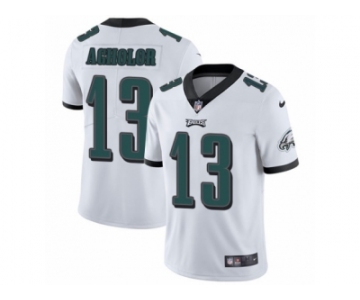 Youth Nike Philadelphia Eagles #13 Nelson Agholor Vapor Untouchable Limited White NFL Jersey