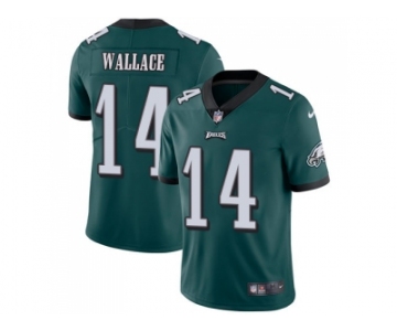 Youth Nike Philadelphia Eagles #14 Mike Wallace Midnight Green Team Color Stitched NFL Vapor Untouchable Limited Jersey