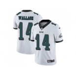 Youth Nike Philadelphia Eagles #14 Mike Wallace White Stitched NFL Vapor Untouchable Limited Jersey