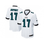 Youth Nike Philadelphia Eagles #17 Alshon Jeffery White Stitched NFL New Elite Jersey