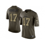 Youth Nike Philadelphia Eagles #17 Nelson Agholor Green Salute to Service Jerseys