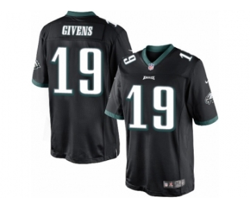 Youth Nike Philadelphia Eagles #19 Chris Givens Limited Black Alternate NFL Jersey